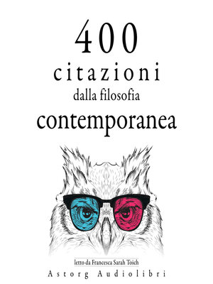 cover image of 400 citazioni dalla filosofia contemporanea